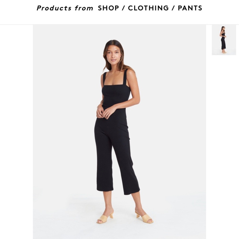 Lett Athens Womens Ribbed Jumpsuit NWT
